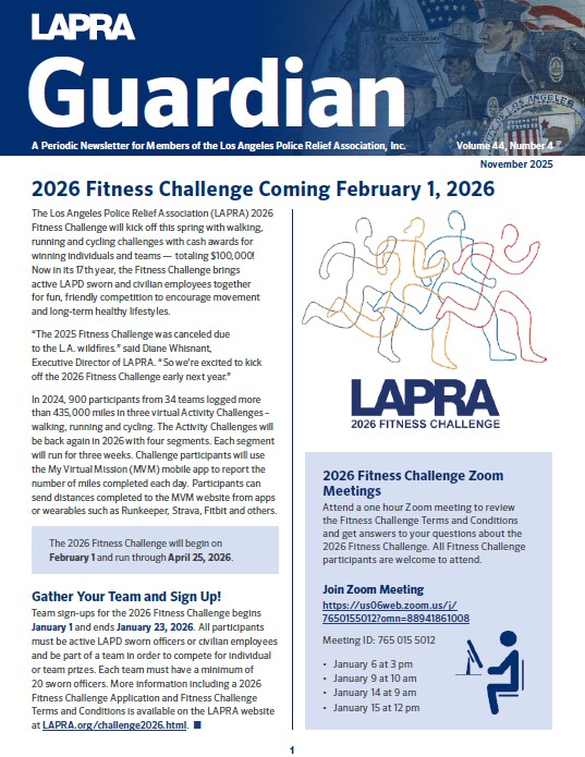 LAPRA Guardian Q4 2026